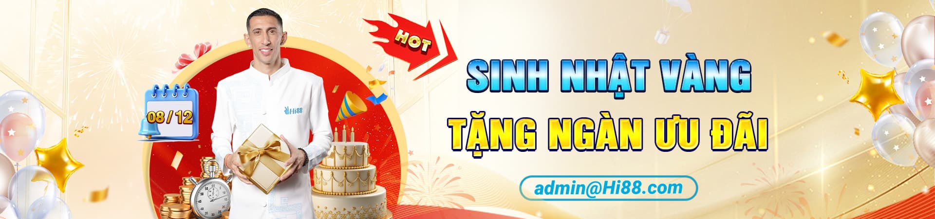 sinh nhật vàng hi88